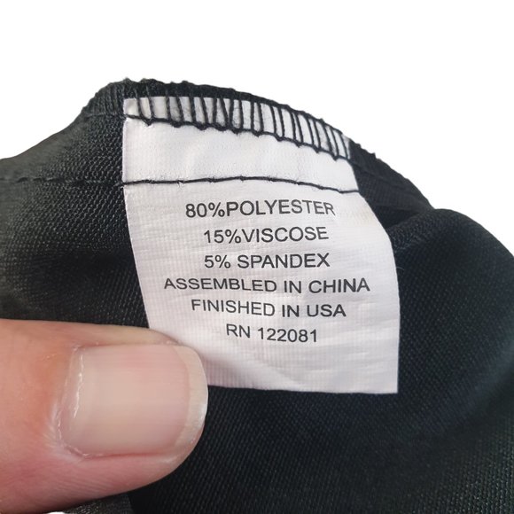 Tatyana | Size L | Black Designer Fit & Flare 50s Vintage Style Dress - Picture 13 of 13